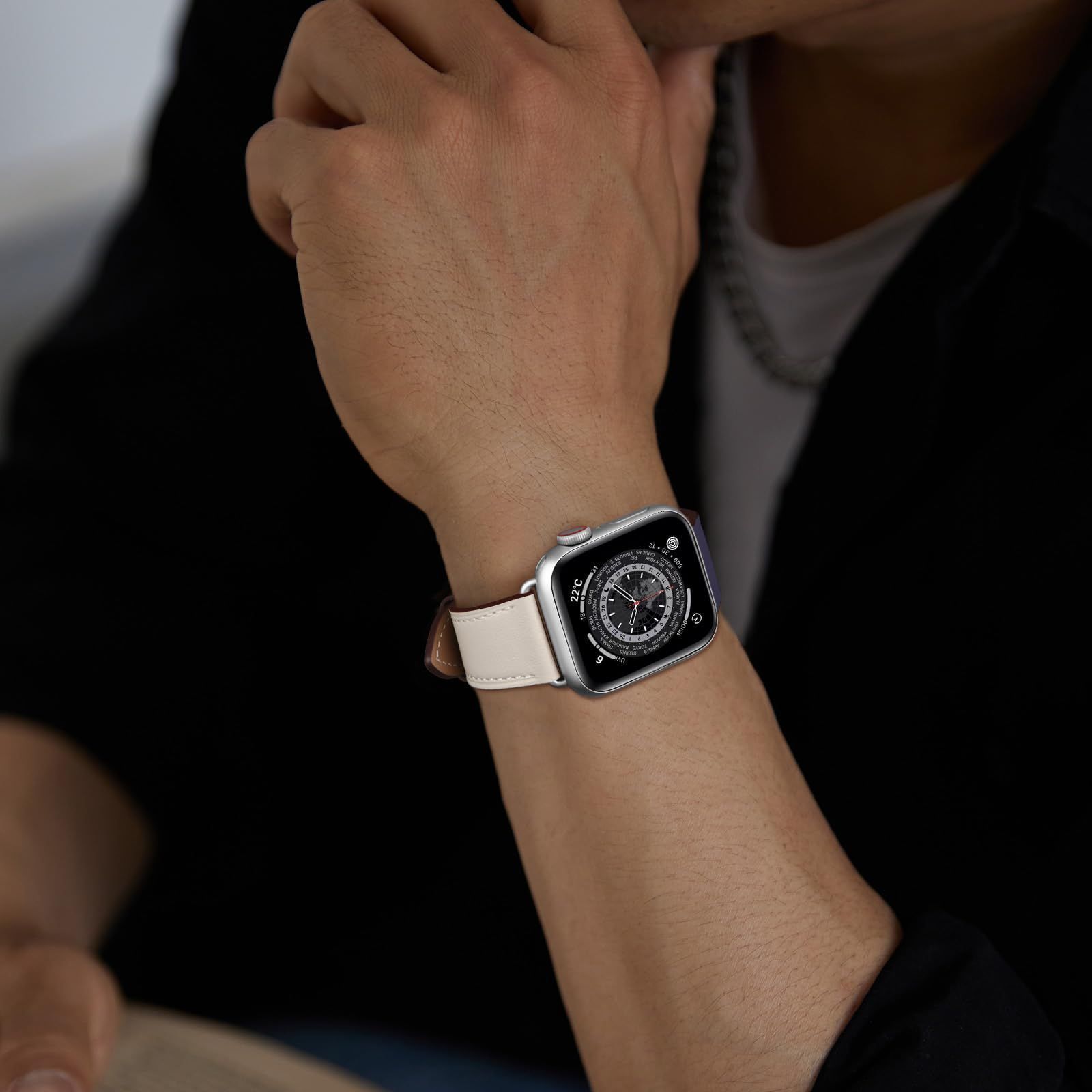 WFEAGL コンパチブル Apple Watch ケース アップルウォッチ カバー PC