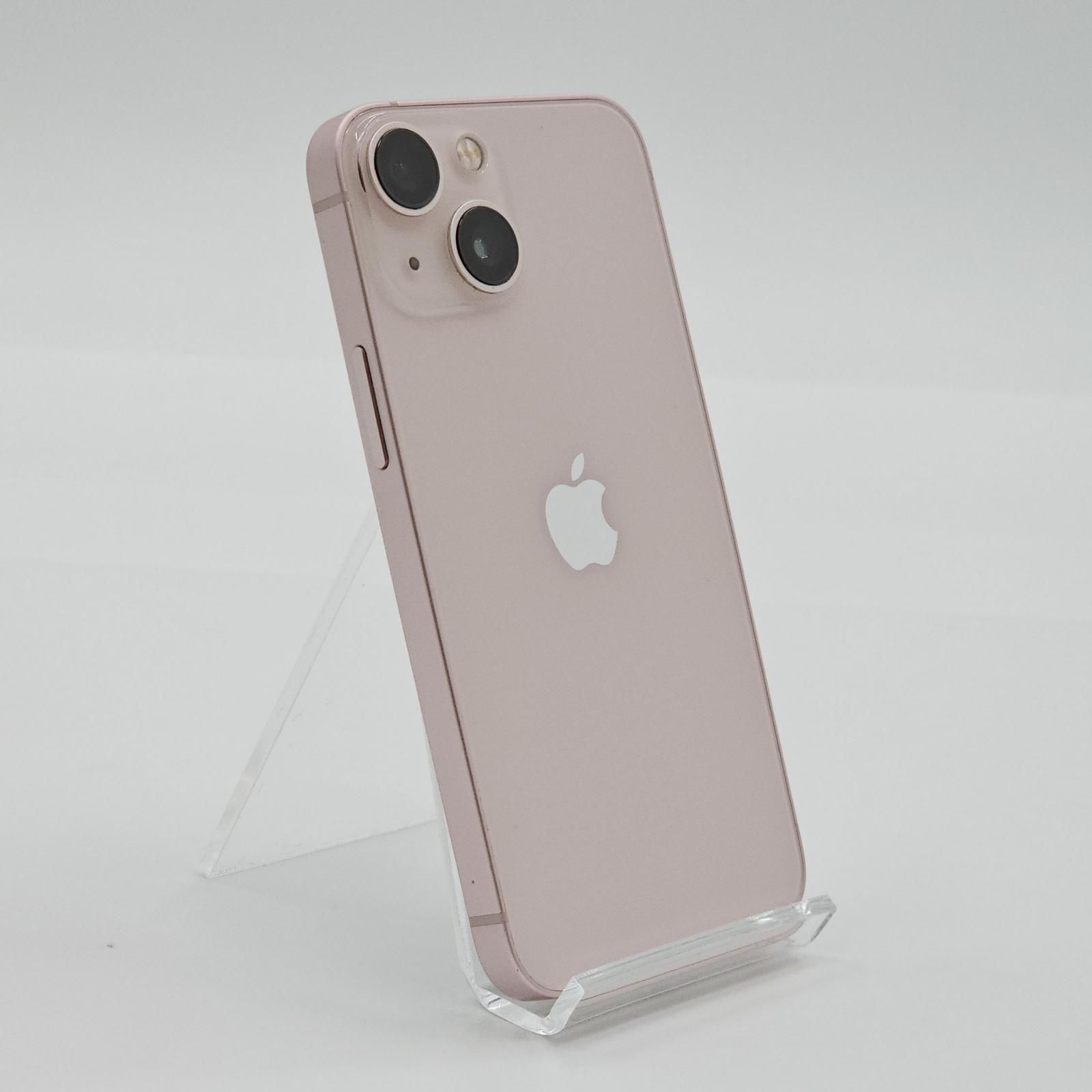 【全額返金保証】【最速発送】Apple IPhone 13 mini 512GB ピンク au 動作確認済 74%
