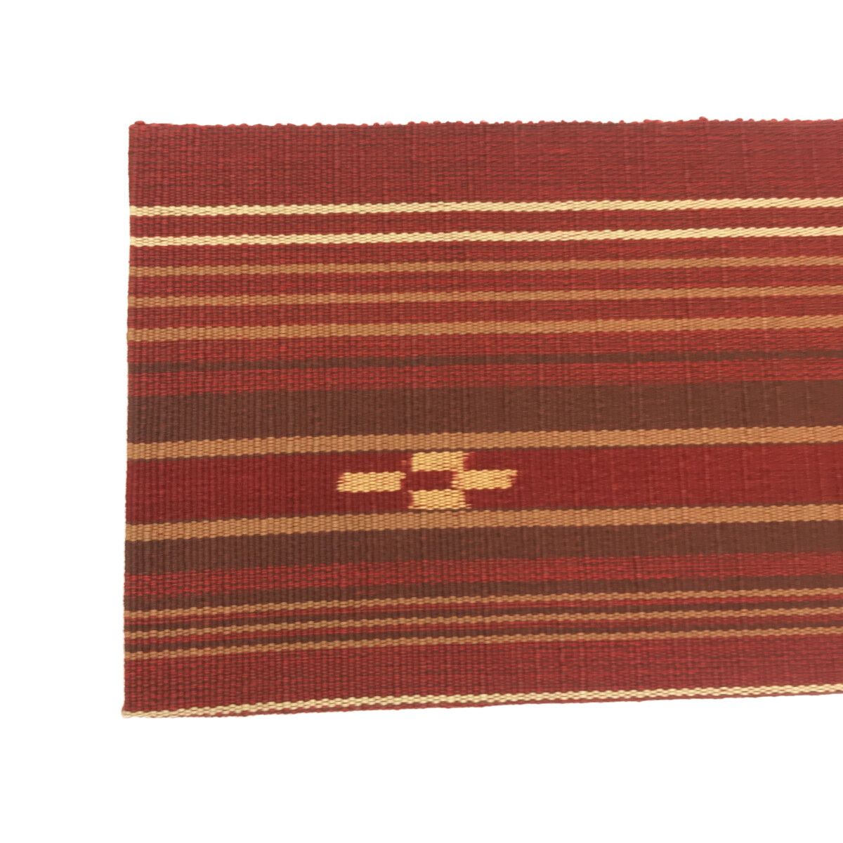 八寸名古屋帯/八重山ミンサー/証紙付/未使用品/エンジ/8516 - メルカリ 