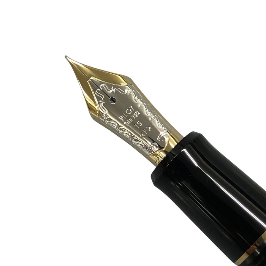 美品 未使用 パイロット PILOT 万年筆 カスタム845 漆 urushi 新品)PILOT パイロット 万年筆 カスタム845 漆黒（商品ID