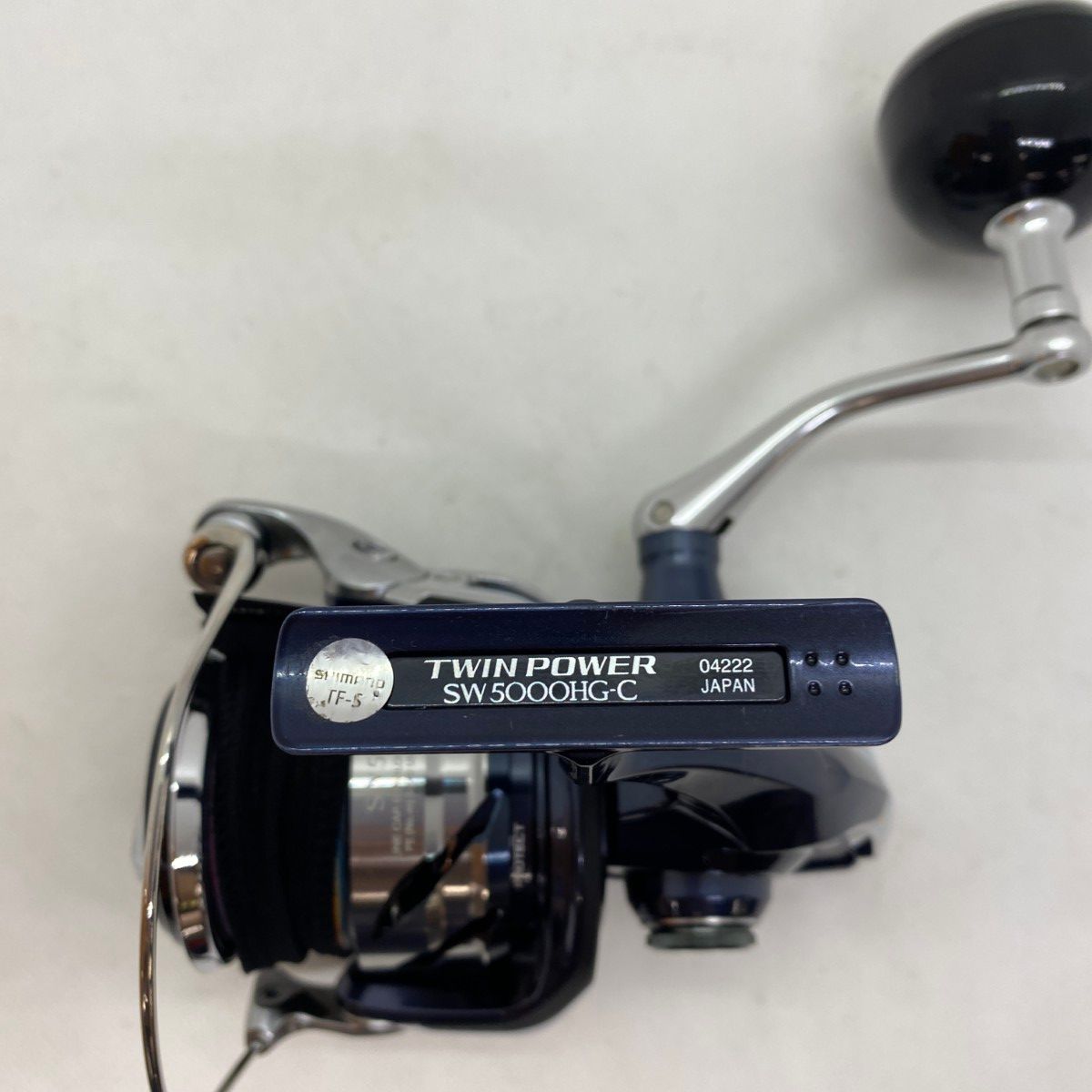 SHIMANO - §§SHIMANO シマノ 21ツインパワーSW 5000HG 04222 スピニングリール 程度A ケース付 シマノ(SHIMANO) 21ツインパワーSW 5000HG ☆セール特別割引品