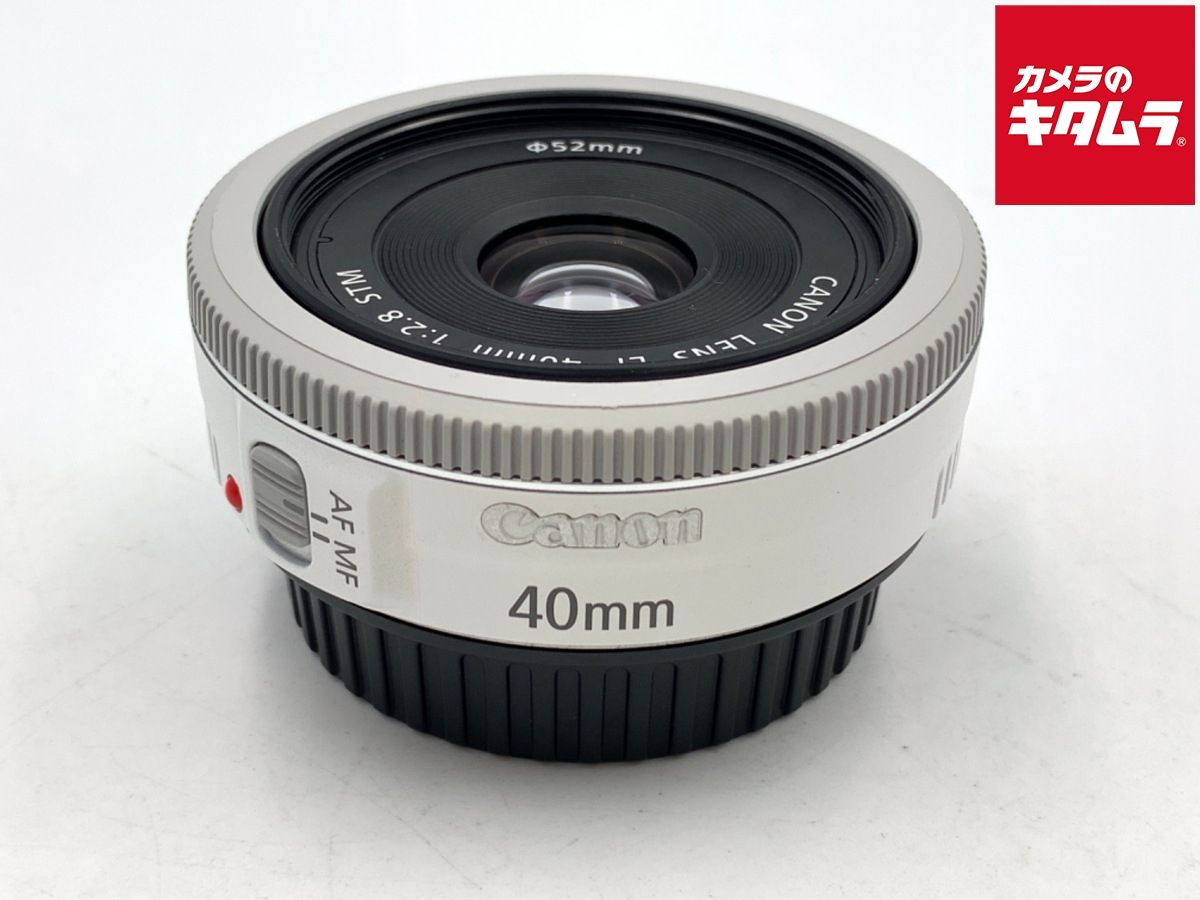 中古】 【良品】 キヤノン EF 40mm F2.8 STM ホワイト - メルカリ