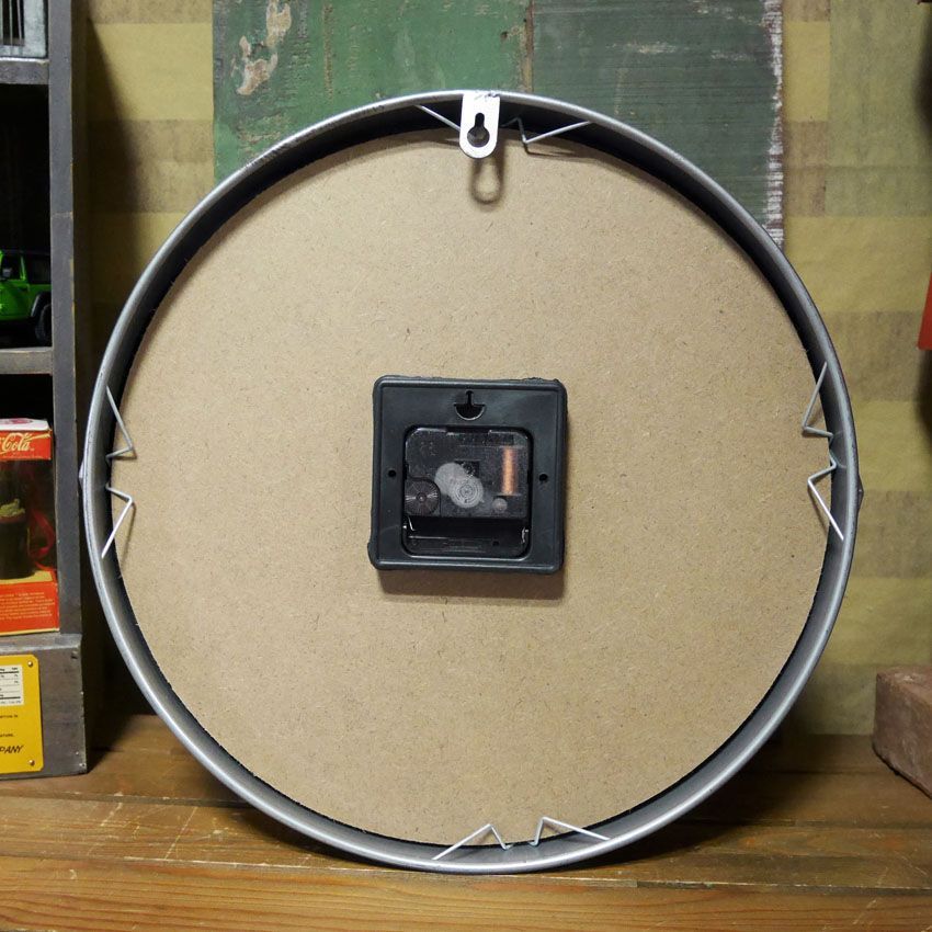 アンティーククロック サブマリン ROUTE66 シルバー 掛け時計 ルート66