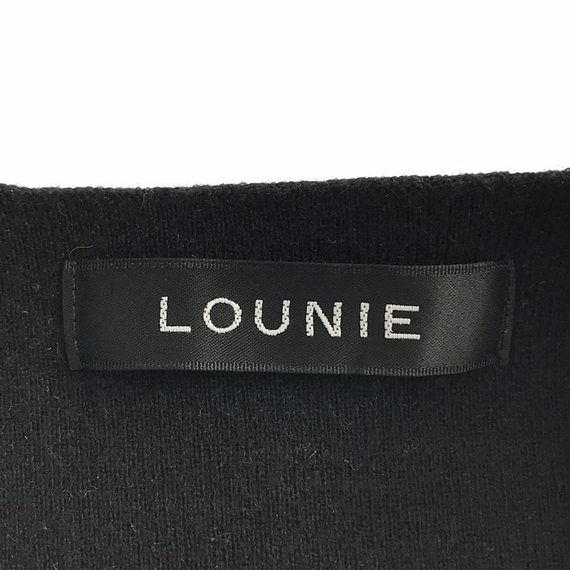 LOUNIE / ルーニィ | 2023AW | Oggiコラボ Vネックベスト ニット