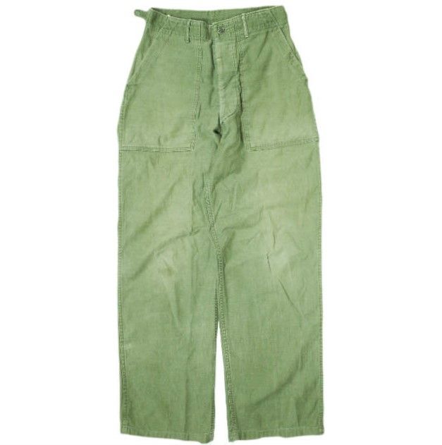US ARMY アメリカ軍 VINTAGE 1950s 13-STAR BUTTON BAKER PANTS 