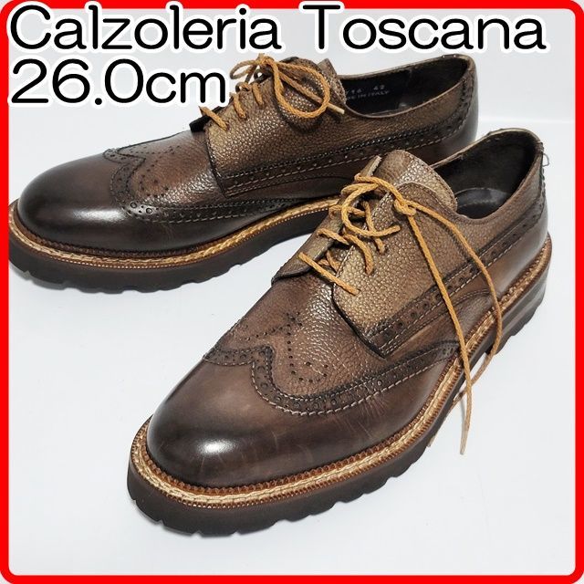 未使用】 26.0cm Calzoleria Toscana カルツォレリア トスカーナ