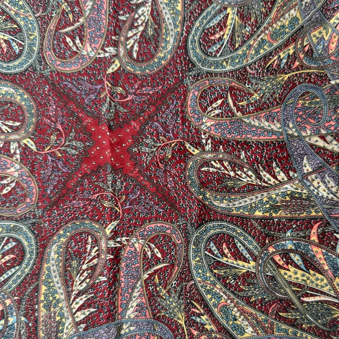 リバティプリント LIBERTY Paisley Silk Scarf 英国リバティ シルク100