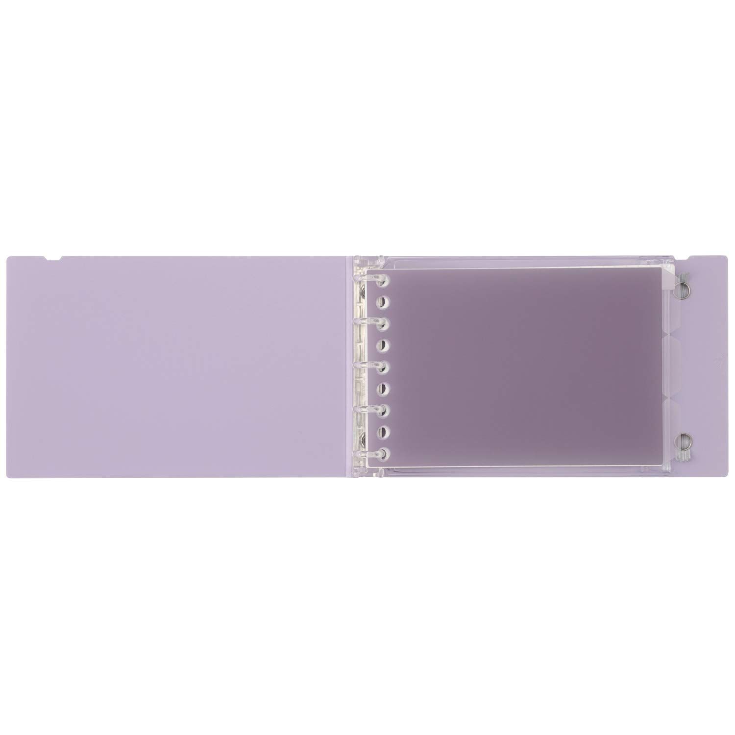  数量 ルーズリーフ バインダー ミニサイズ イントゥーワン マルマン maruman プラス 5穴 ライトパープル FM 63 30 ルーズリーフ ノート メモ帳