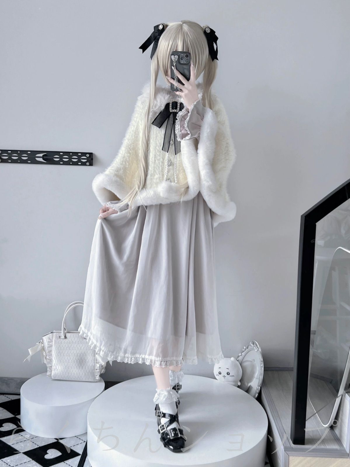 ブレンドリーム ほし 和メイド ましろちゃん 直筆サインA3 複製原画