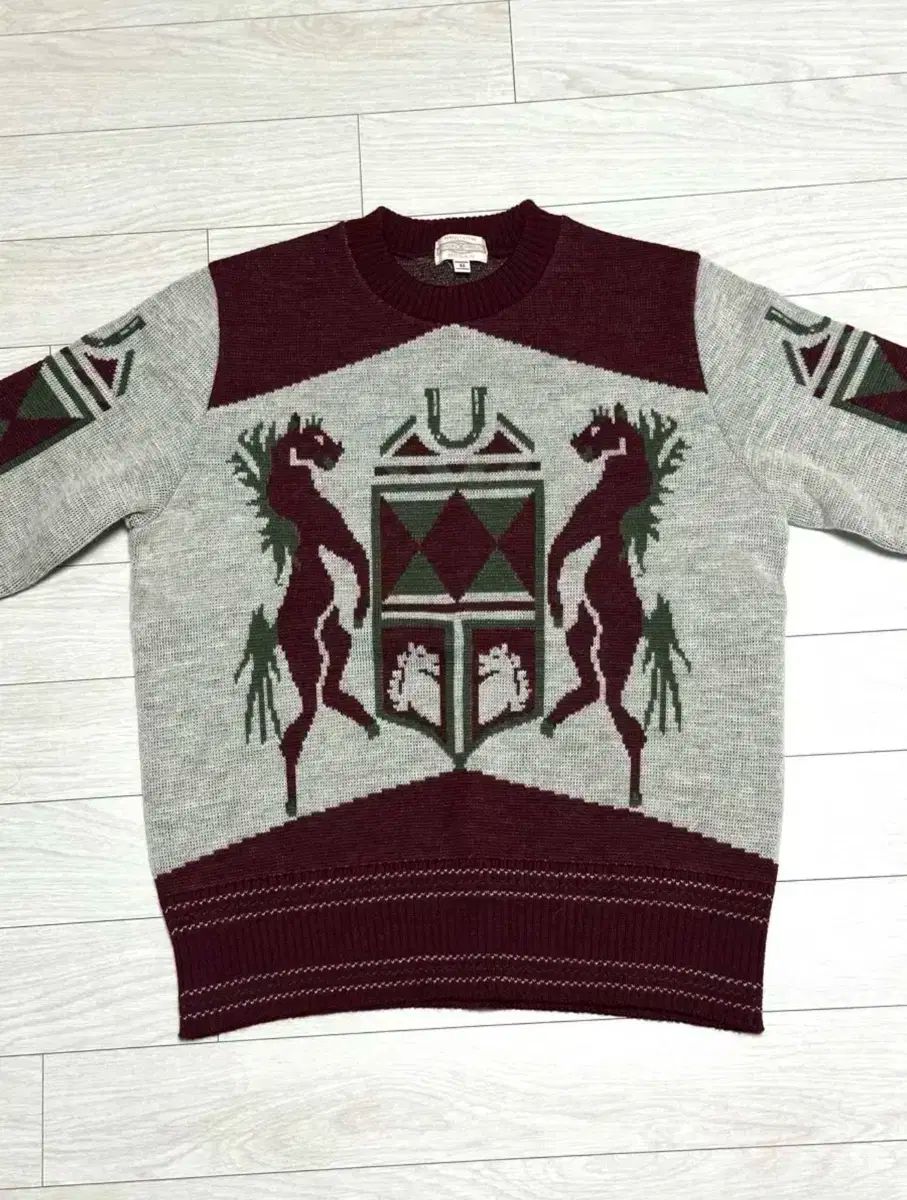 タイムウォーンクロージング TIMEWORN CLOTHING アットラスト At Last-Co クレスト ニット 44