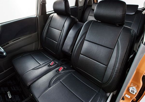 エムライン/mLINE シートカバー ホンダ ステップワゴン RK1/RK2/RK5/RK6 2012年04月～ ブラック スタンダード 3423