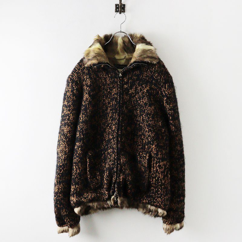 Dolce&Gabbana ニットジャケットファー