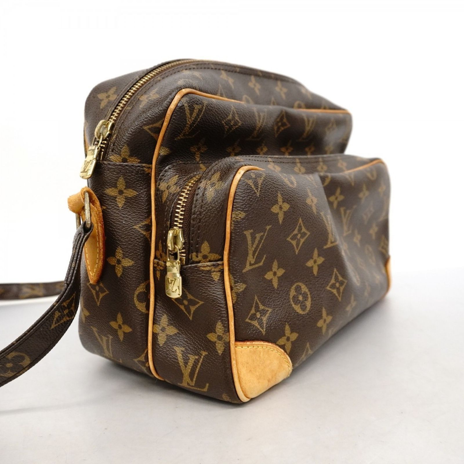 LOUIS VUITTON ショルダーバッグ モノグラム ナイル ブラウン 茶 LOUIS VUITTON ルイヴィトン ショルダーバッグ 斜めがけ
