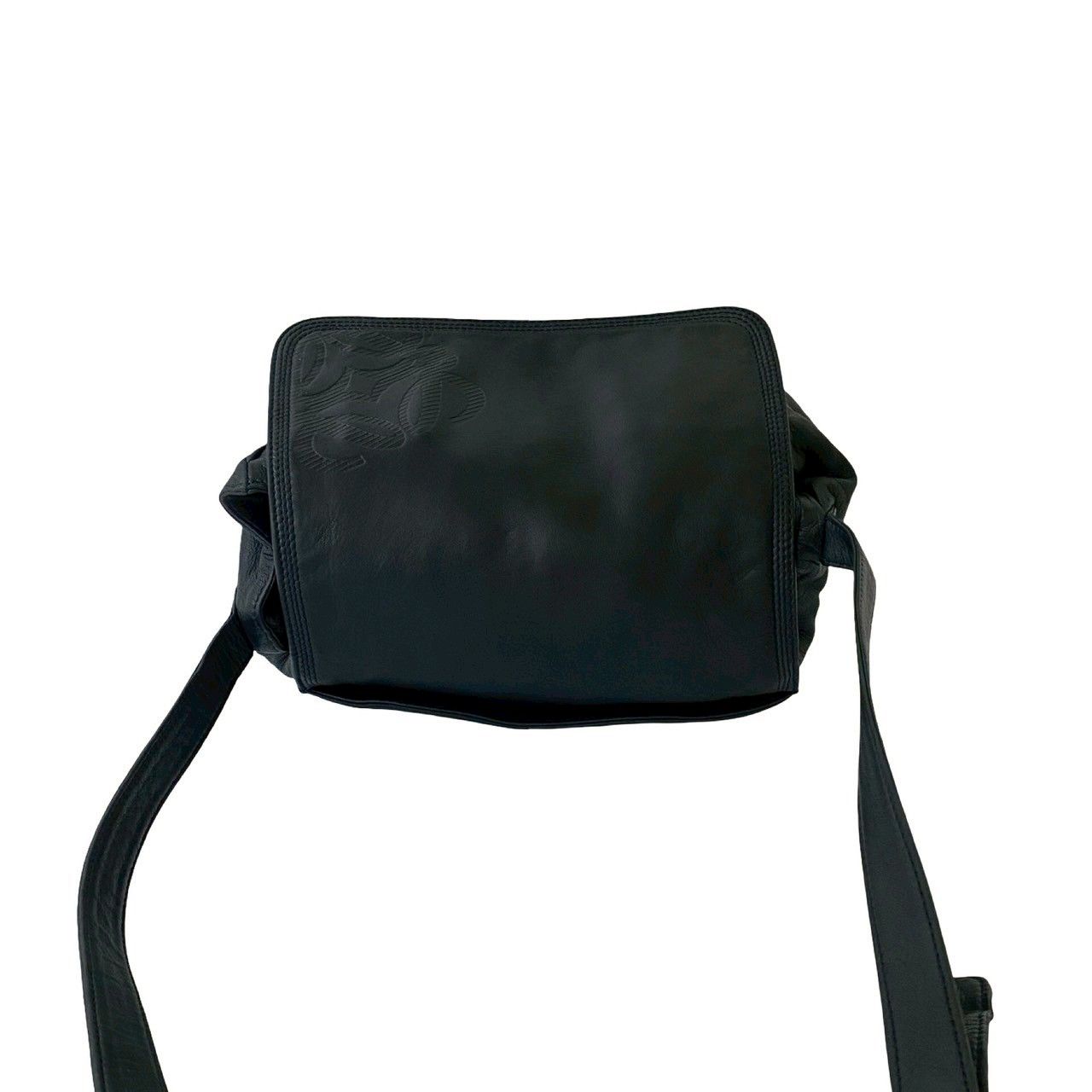 極 美品 LOEWE ロエベ ヴィンテージ アナグラム ロゴ ナッパ