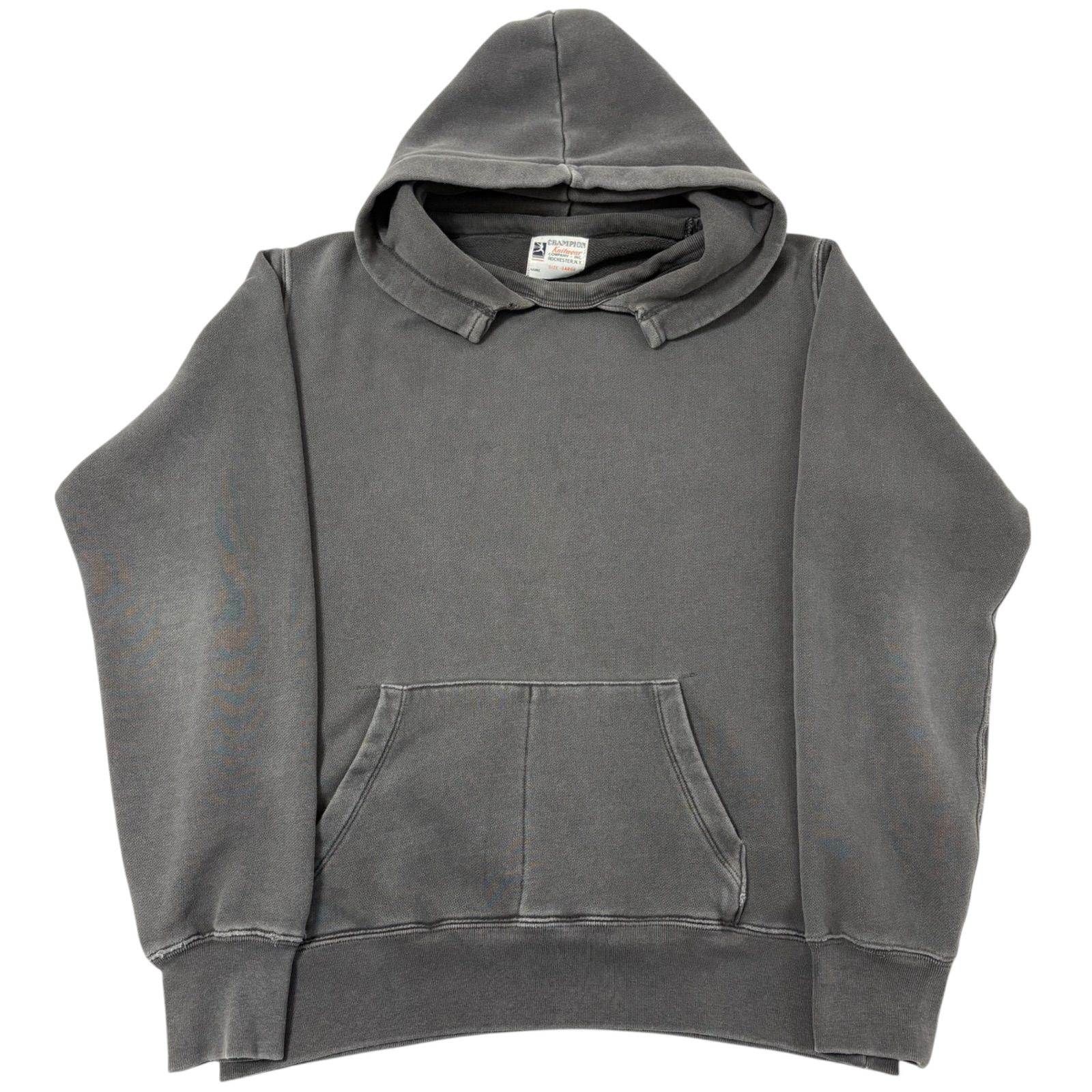 復刻 champion チャンピオン L パーカー 後付け スウェット 