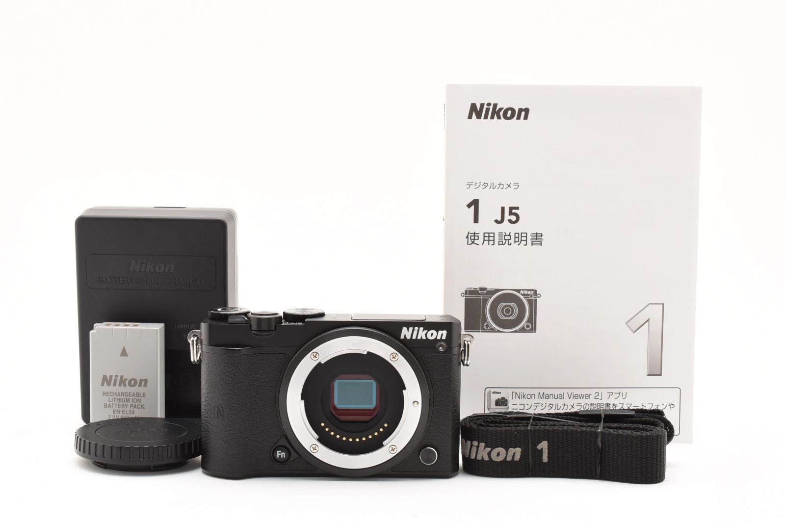 Nikon J5 本体、バッテリー、充電器 Nikon 1 J5 用に充電器と