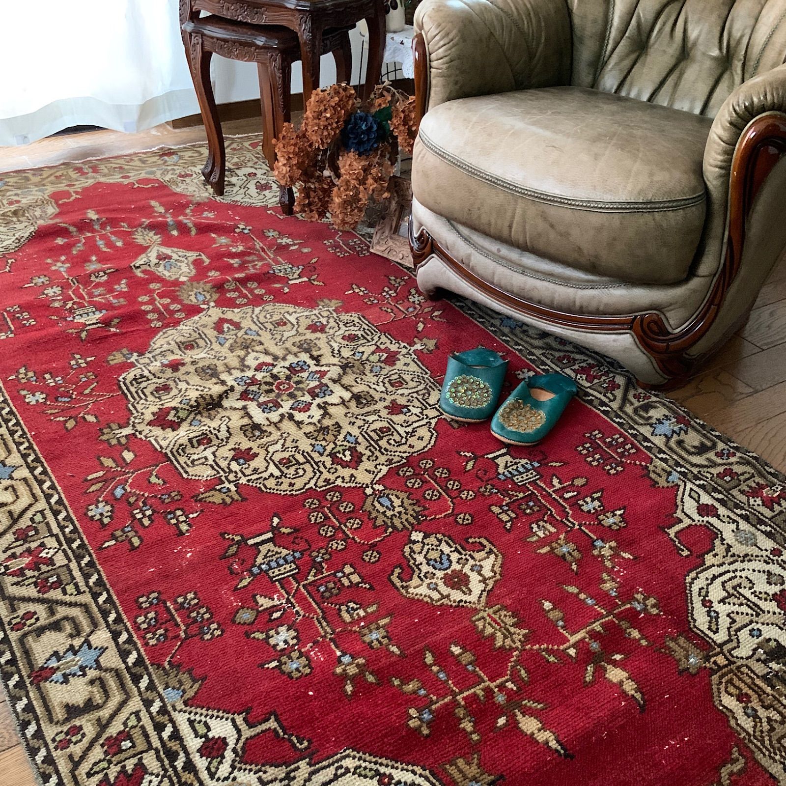 トルコヴィンテージラグ 絨毯