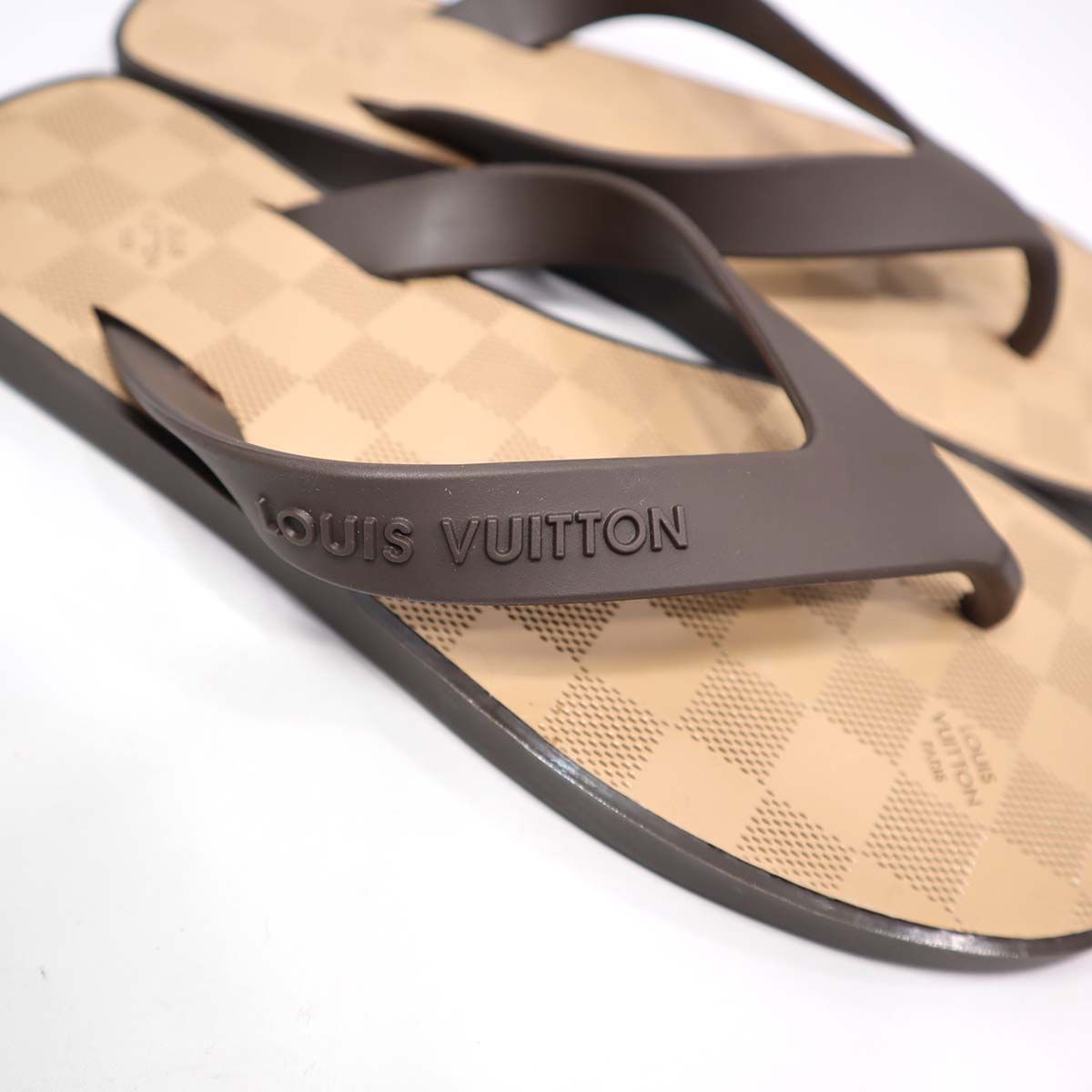 【大人気♡】ルイヴィトン サンダル ダミエ 楽天市場】LOUIS VUITTON ルイ・ヴィトン サンダル ダミエ