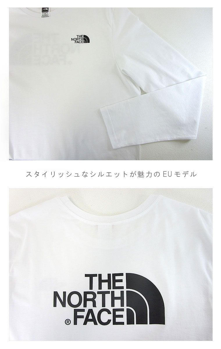 海外限定 THE NORTH FACE ノースフェイス L/S EASY TEE 国内発送