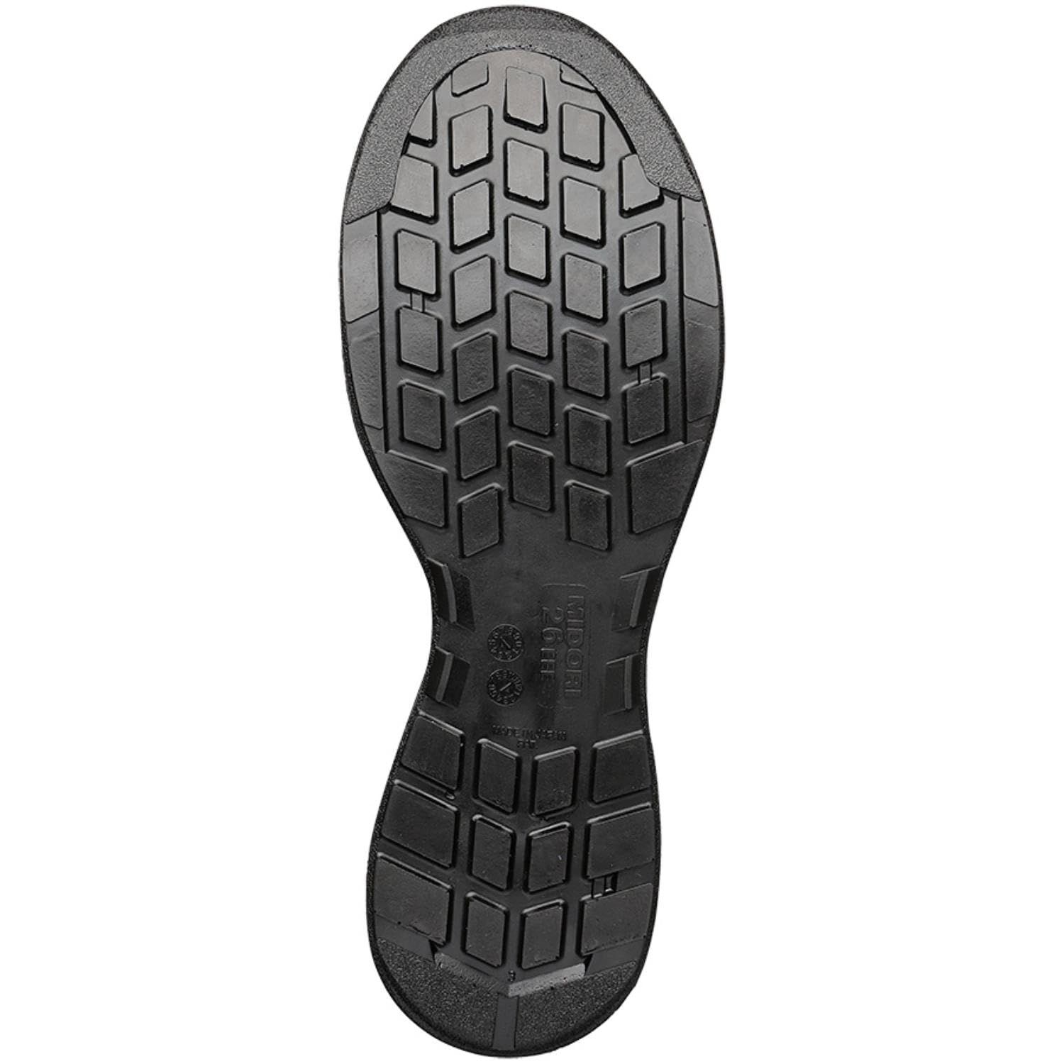 ミドリ安全 G4セフティスニーカー 静電安全靴 JIS規格 スニーカー 普通作業 先芯入り G4690 静電 ブラック 26.5 cm 3E ブラック Free Size