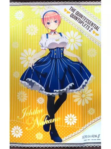 中古】タペストリー(大型) 中野一花 等身大タペストリー 「五等分の 