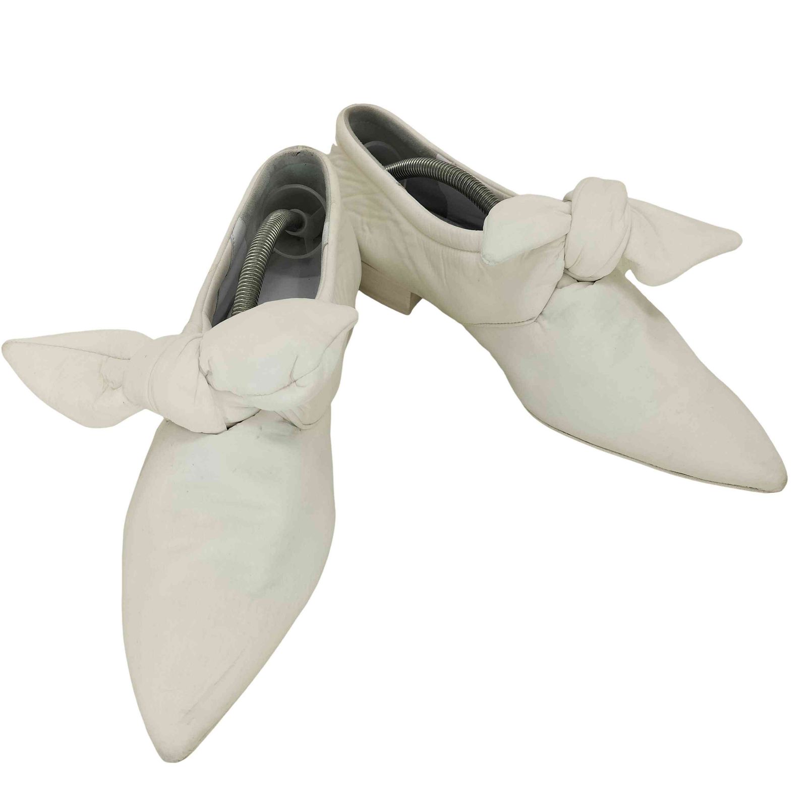 JIL SANDER ジルサンダー ポインテッドトゥ リボン 靴 JIL SANDERジルサンダー ポインテッドトゥバックリボンフラット