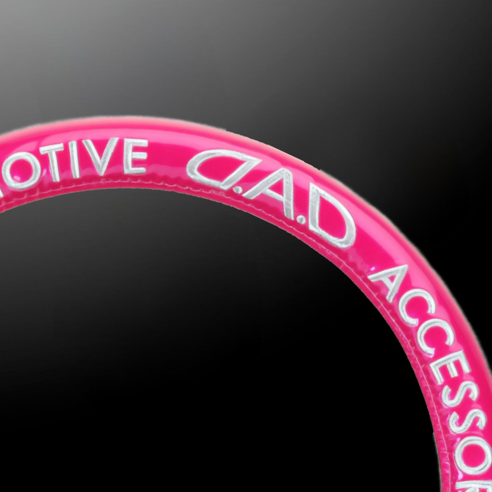 D.A.D ロイヤル ステアリングカバー モノグラムレザー【エナメル
