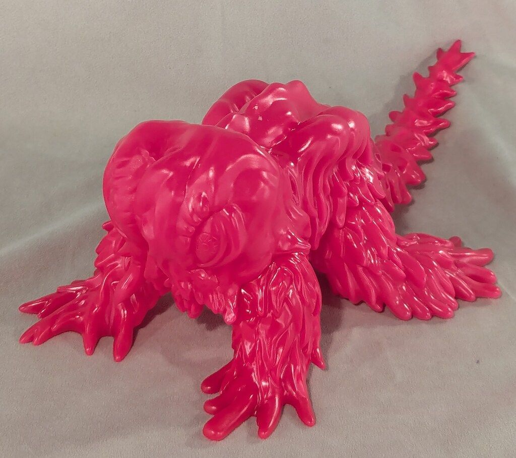 マルサン ヘドラ ピンク マルサン 世紀の大怪獣 ヘドラ 四足歩行 ピンク成型/未塗装