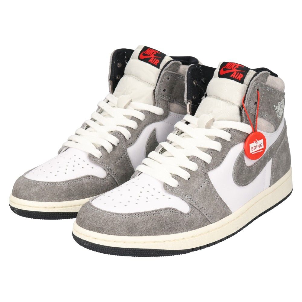 NIKE (ナイキ) AIR JORDAN 1 RETRO HIGH OG BLACK AND SMOKE GREY エア 