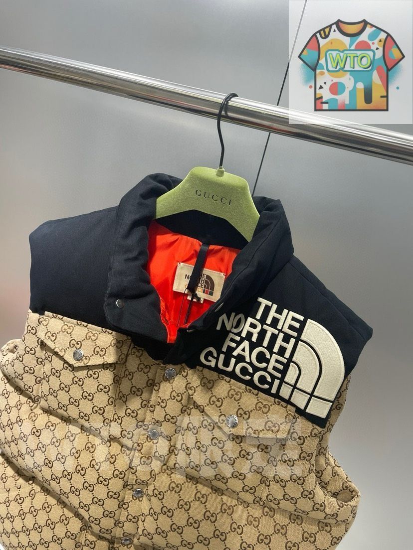 新品】The North Fac×Gucci ダウンベスト｜本日限定特価｜新品未