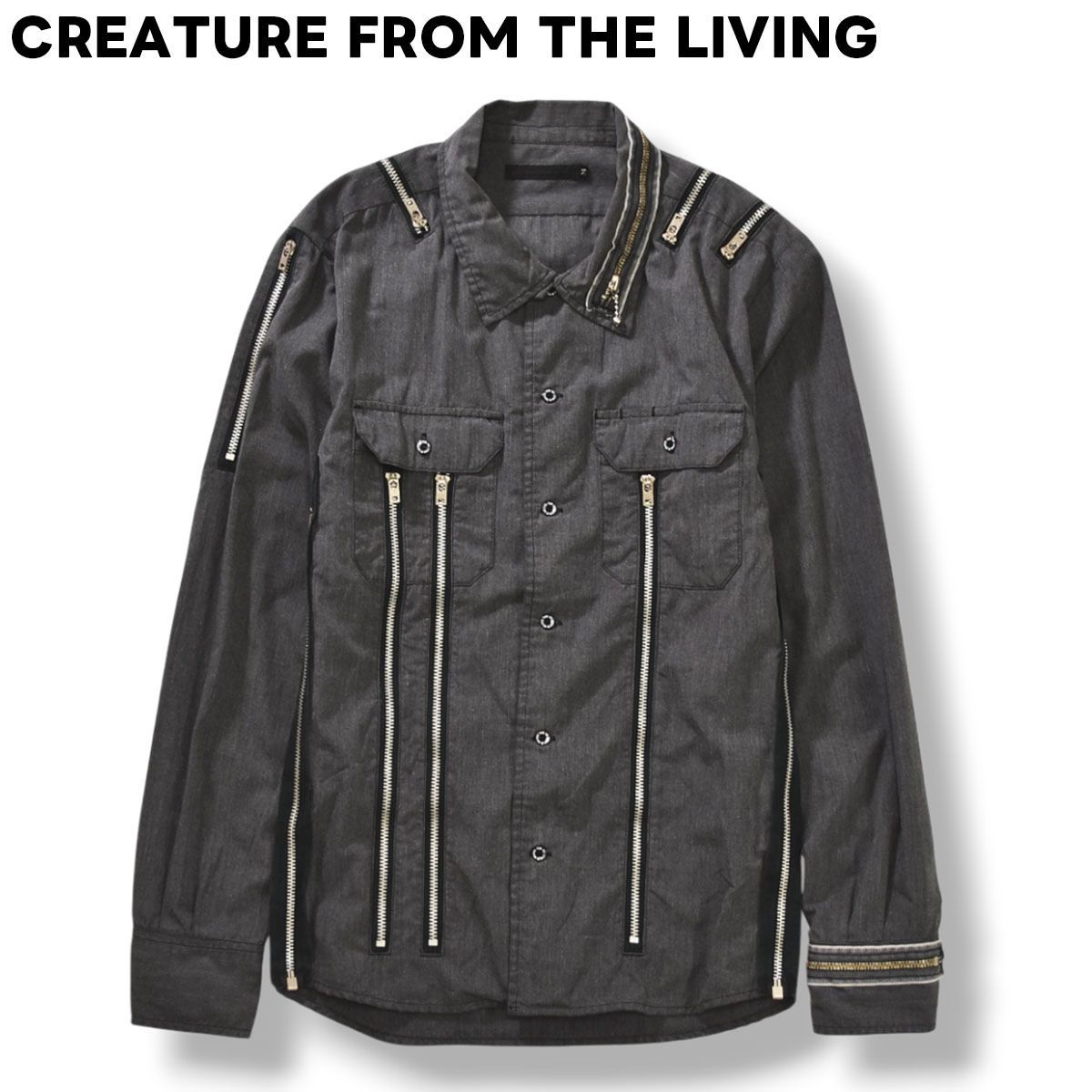 creature from the living 長袖シャツ creature from the living 長袖シャツ
