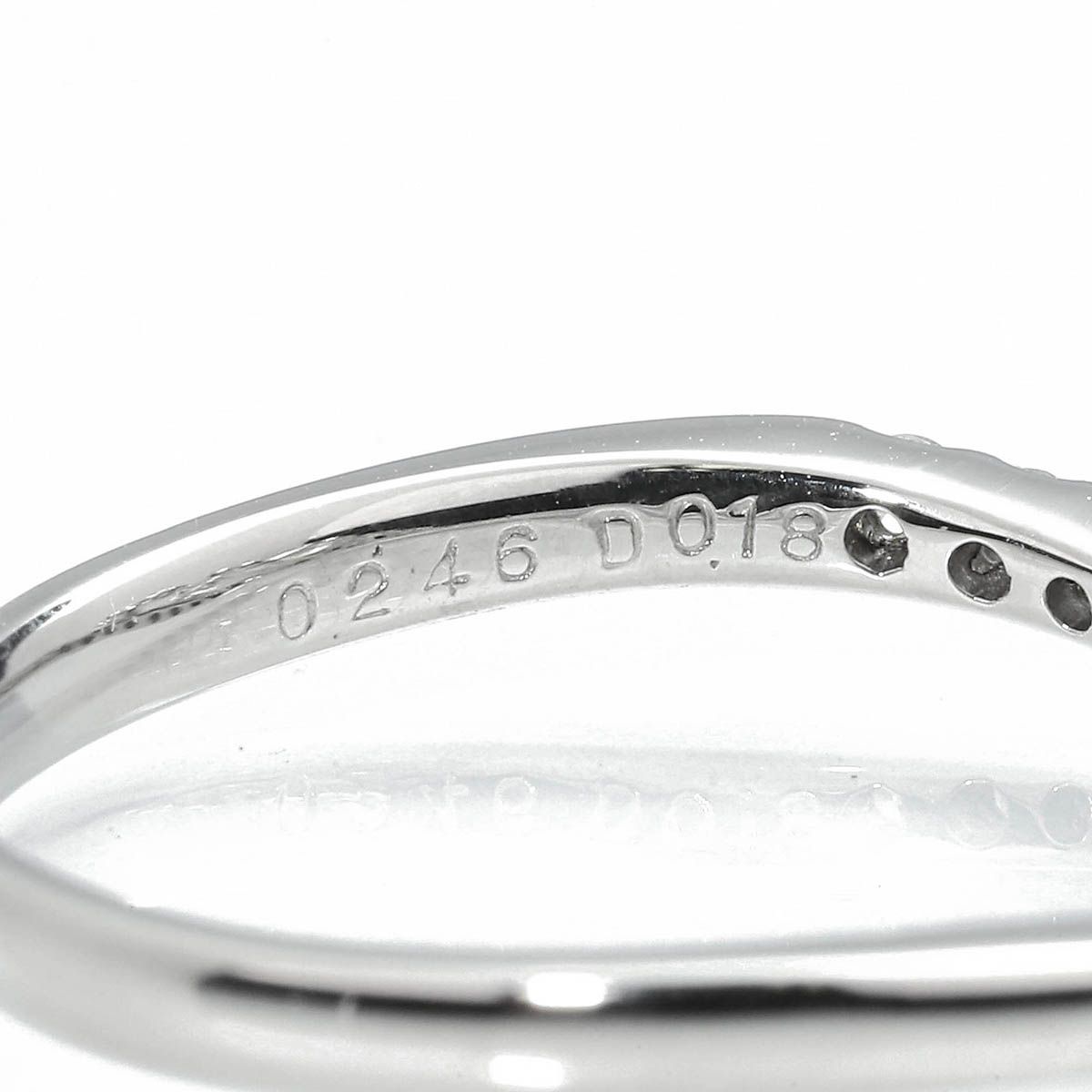 ダイヤモンド 0.246ct プラチナ Pt900 リング 指輪 13号 中古
