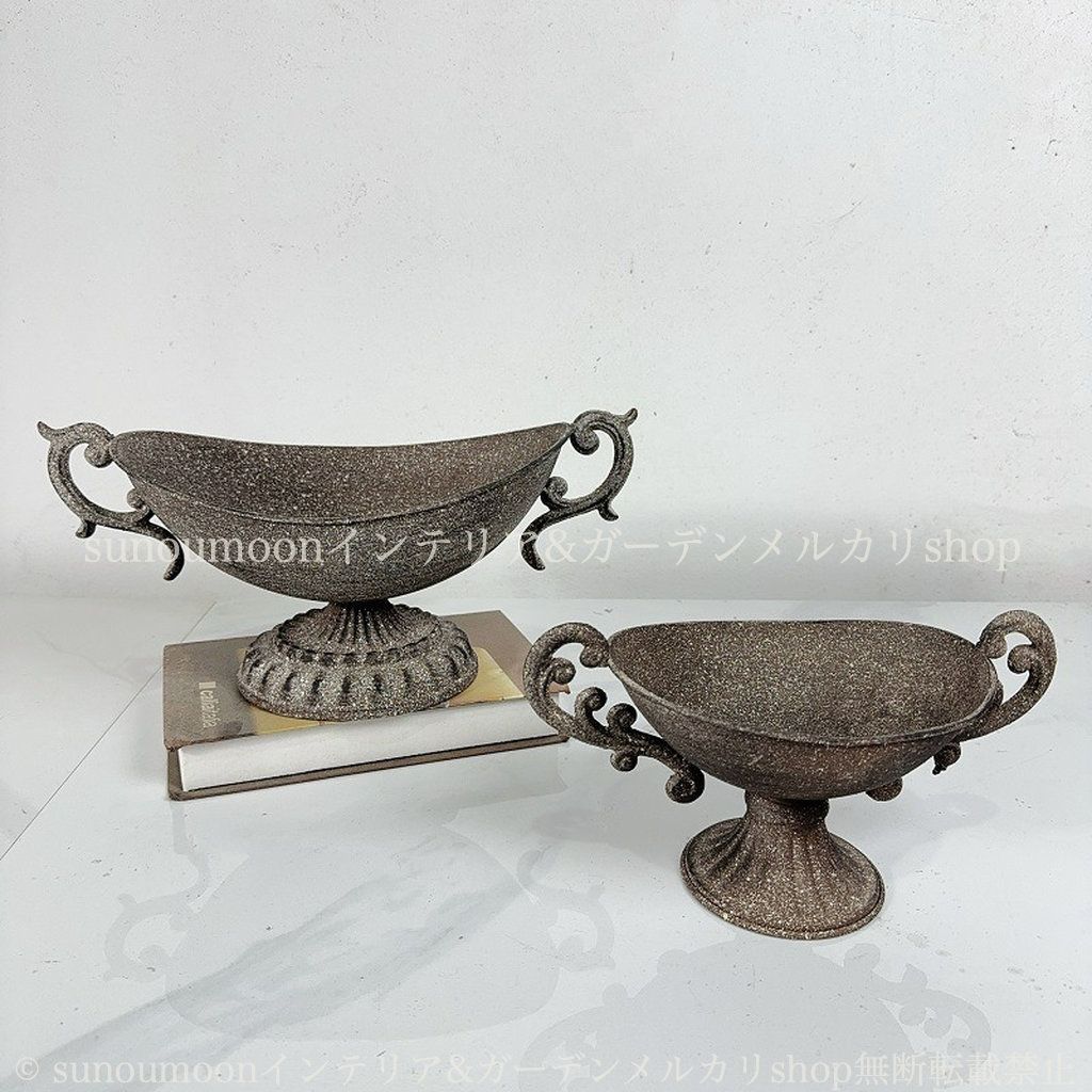 庭の装飾 植木鉢 おしゃれ ガーデンインテリア プランター 鉄 雑貨 鉢植え ガーデニング ヴィンテージ調 ガーデン ガーデン雑貨 感 ヨーロッパ風 お洒落 インテリア 8-14
