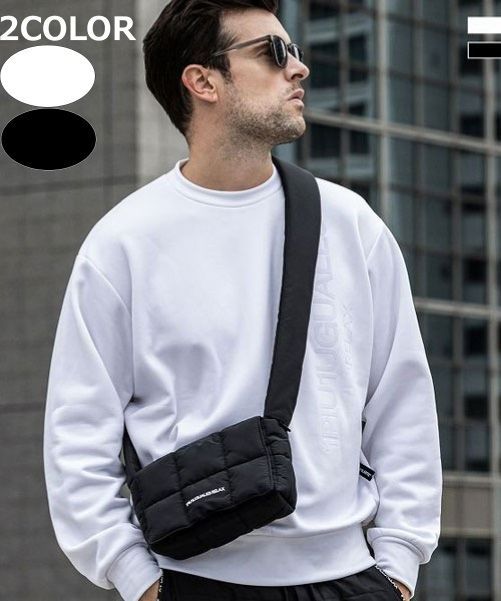 ウノピゥウノウグァーレトレリラックス 1piu1uguale3 RELAX ショルダー バッグ 秋 冬 usz-24021 20代 30代 40代 50代  ブラック  メンズ カジュアル プレゼント ギフト  紳士  新品 bag