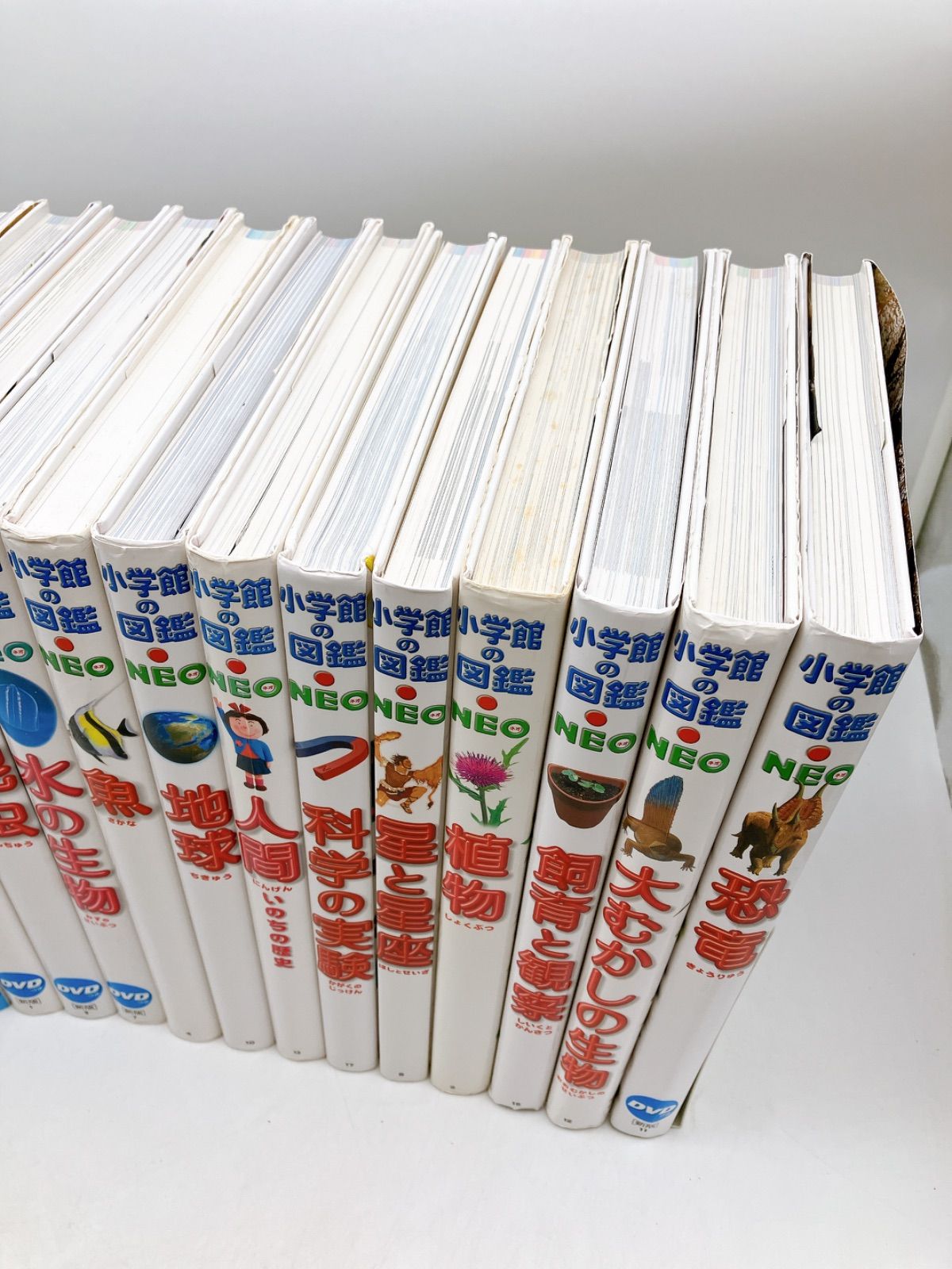26冊】図鑑まとめ売り 小学館の図鑑 NEO プレNEO 昆虫 動物 古生物 