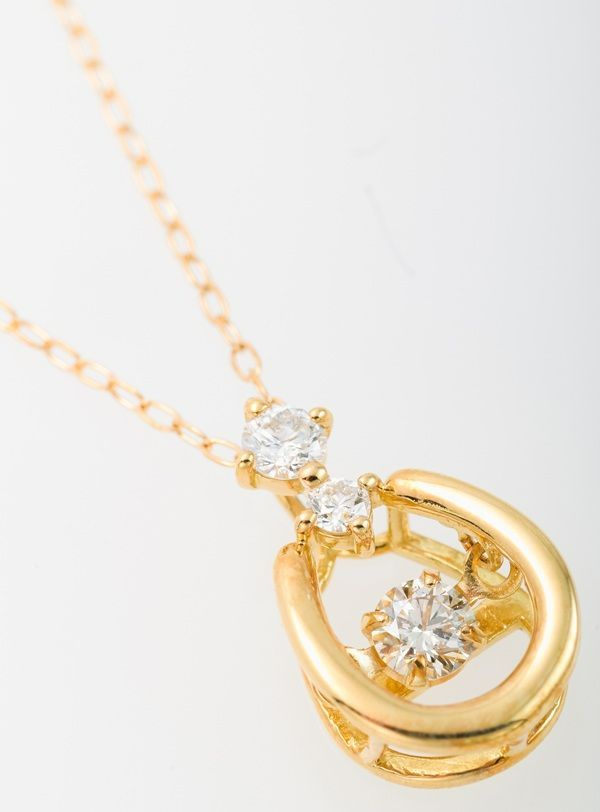 K18 ブラウンダイヤモンド ダイヤモンド ネックレス 品番d23-218