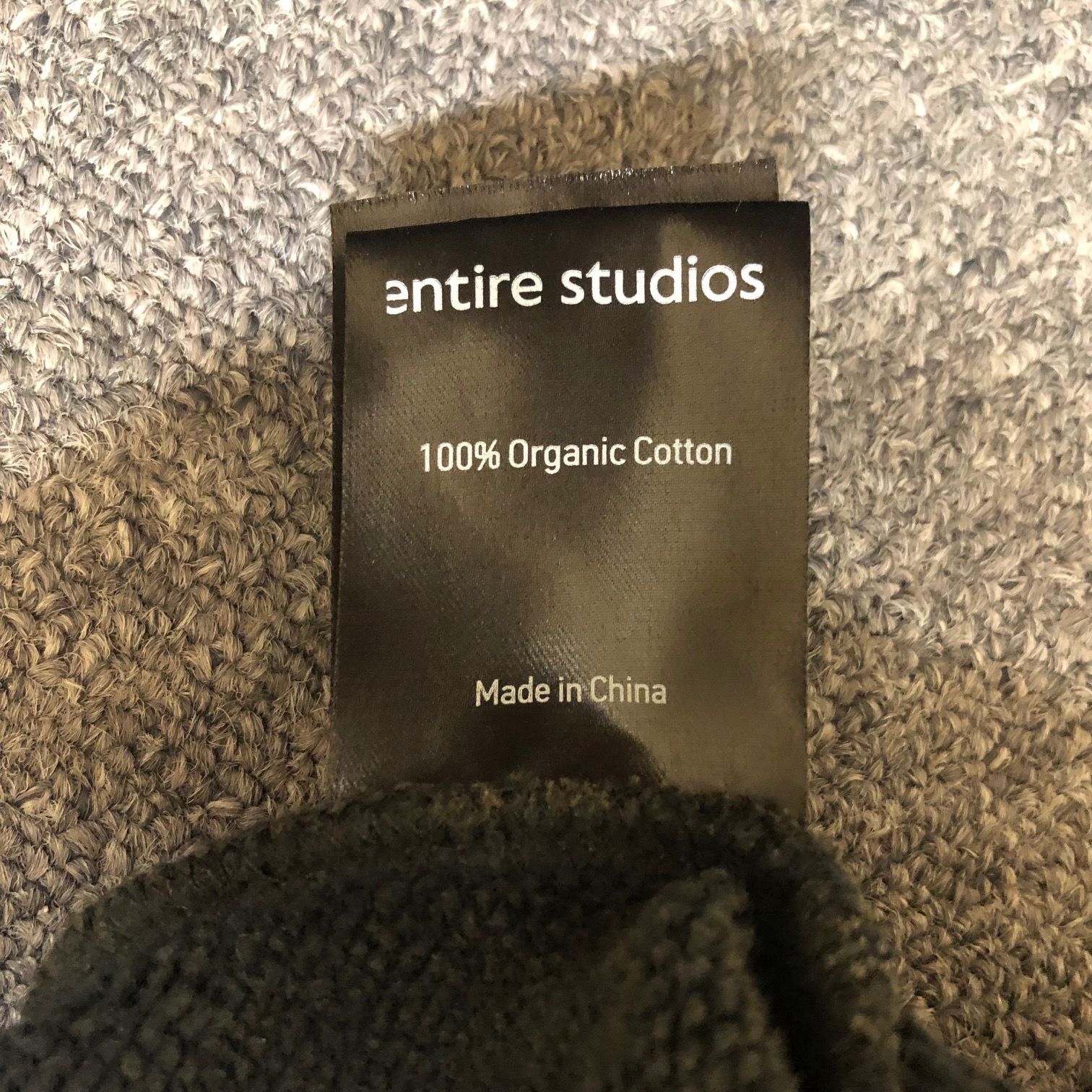 entire studios FULL ZIP HOODIE フルジップフーディー パーカー 