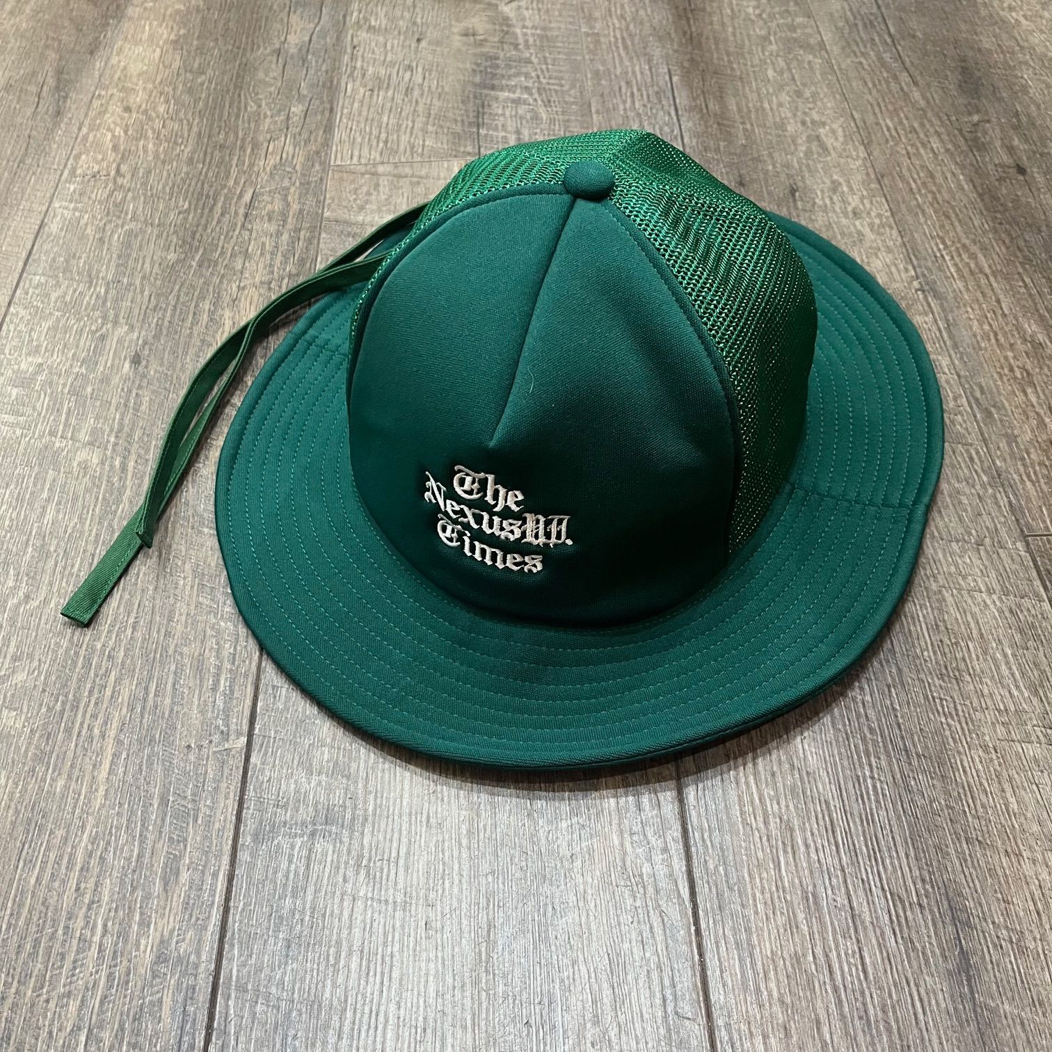 定価10450円 NEXUSVII BELIEVER MESH HAT ビリーバーメッシュハット バケットハット ネクサスセブン グリーン  78368A6 - メルカリ