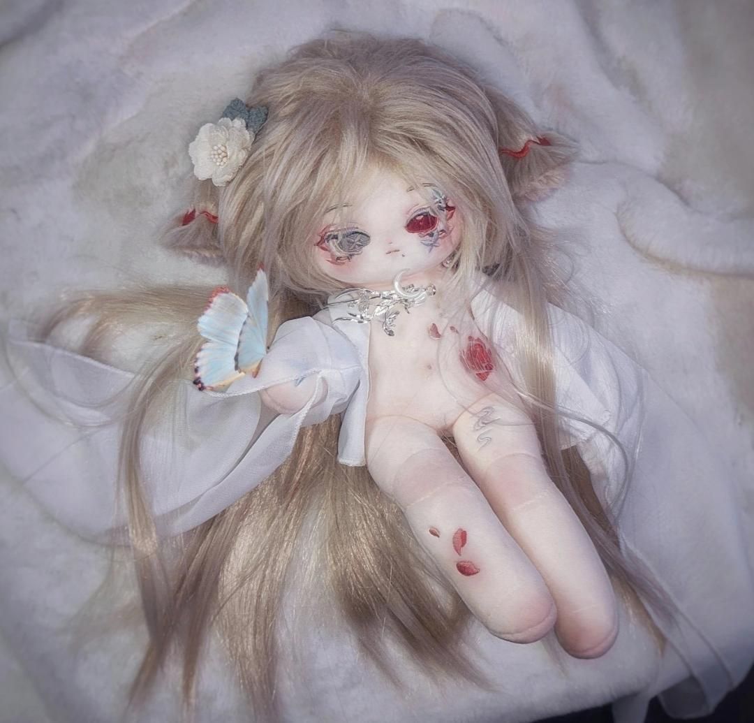 本体 しっぽ 耳 スケルトン 骨 ぬいぐるみ 30CM 特典 無属性-W027 