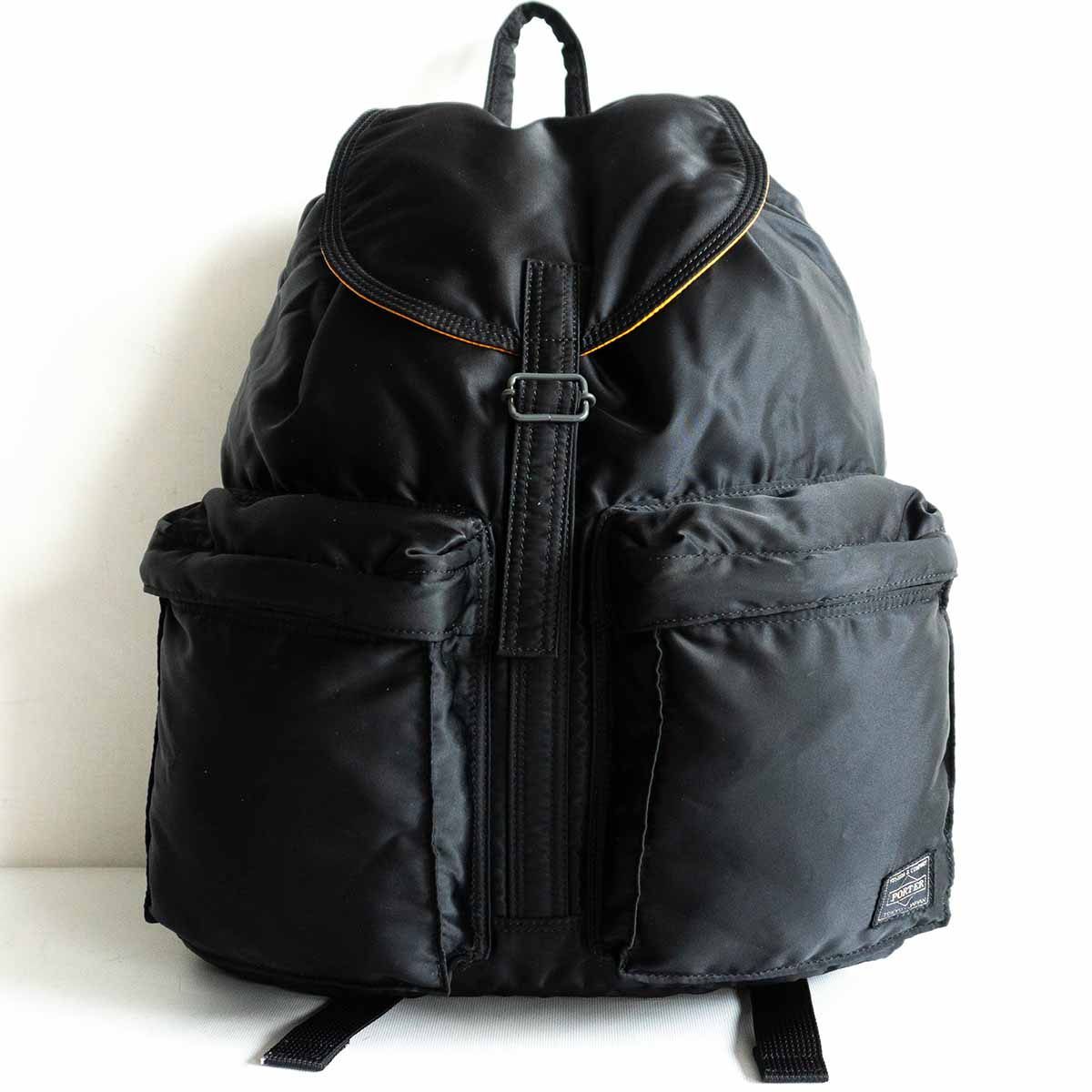 美品】PORTER 【タンカー リュック】ポーター ブラック バックパック デイパック TANKER BAG ナイロン u2405246 - メルカリ