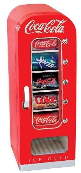 COCA-COLA コカ・コーラ レトロ調 コカコーラ 自動販売機型冷蔵庫 レトロベンディングマシーン CVF18-G 10缶収納型 Vending  Fridg[輸入品] - メルカリ