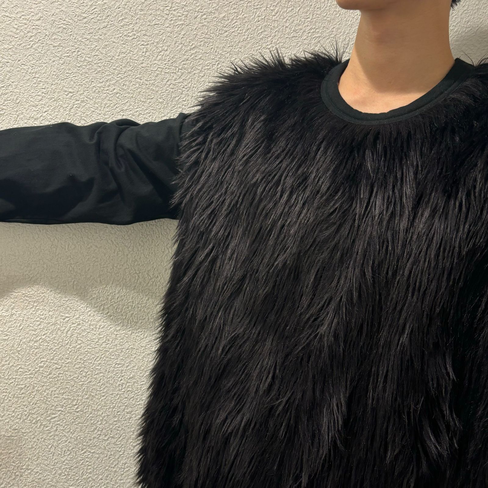 COMME des GARCONS HOMME PLUS コムデギャルソンオムプリュス Faux fur ...