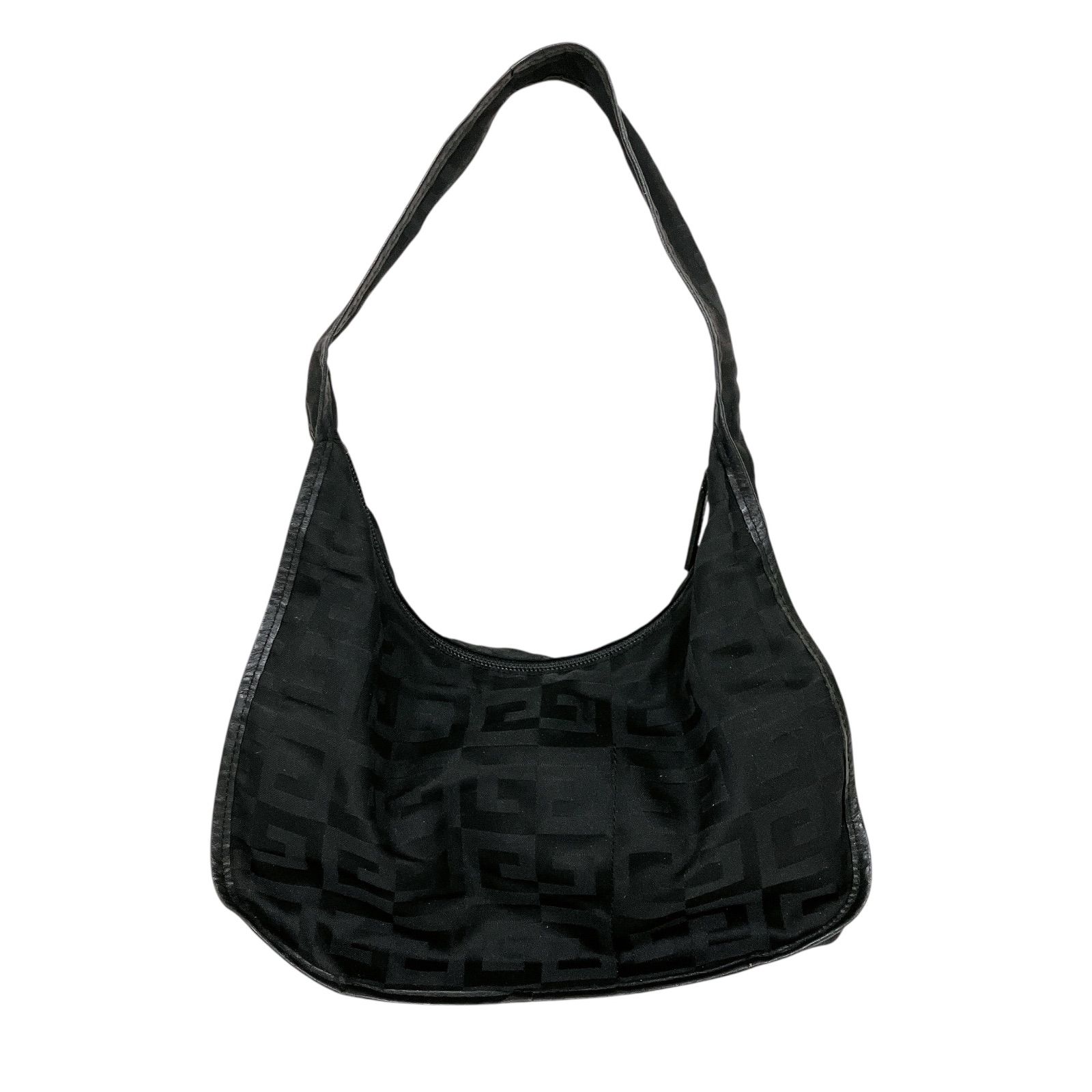 RD1 GIVENCHY ジバンシー ロゴ ナイロンバッグ 黒 肩掛け ショルダー  