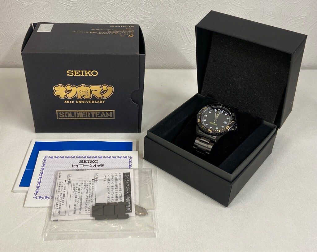 SEKO キン肉マン40周年記念 ソルジャーチーム 腕時計 【公式通販】