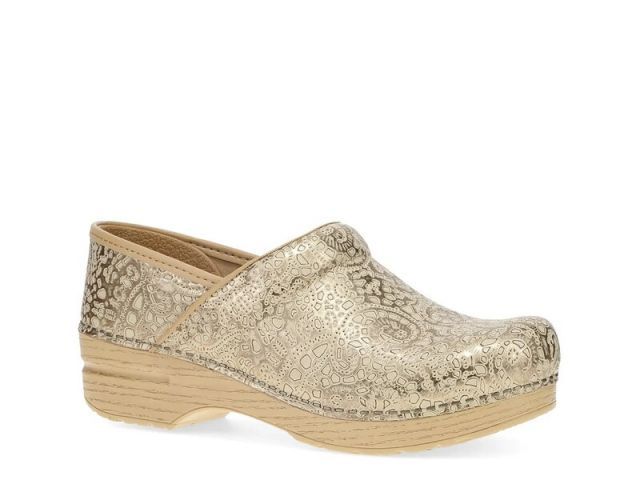 送料無料 ダンスコ レディース サンダル シューズ Professional Clog G Metallic
