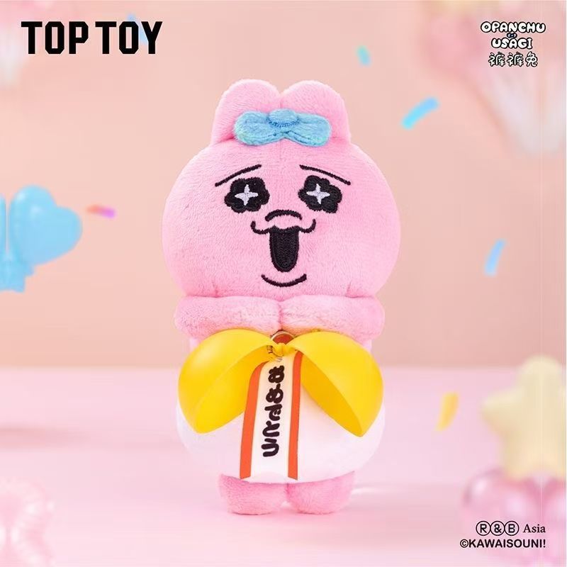 「おぱんちゅうさぎ：日常生活 」ぬいぐるみ ストラップ ブラインド ボックス TOPTOY 公式正規品 「おぱんちゅうさぎ：日常生活」シリーズ