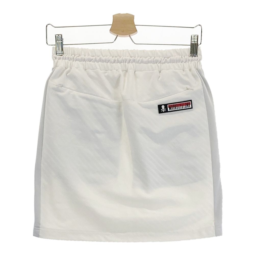 MARKu0026LONA マークアンドロナ スカート ロゴ刺繍 ネイビー XS ゴルフ マークアンドロナ スカート サイズ：40 MARKu0026LONA マークアンドロ