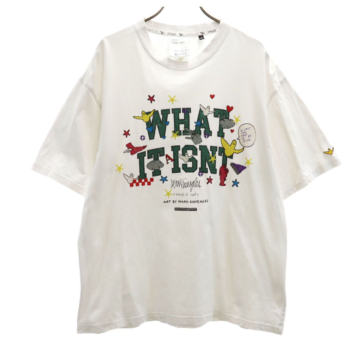 BEYOOOOONDS マークゴンザレス　半袖 マークゴンザレス ロンT (What it isNt)MARK GONZALES Tシャツ