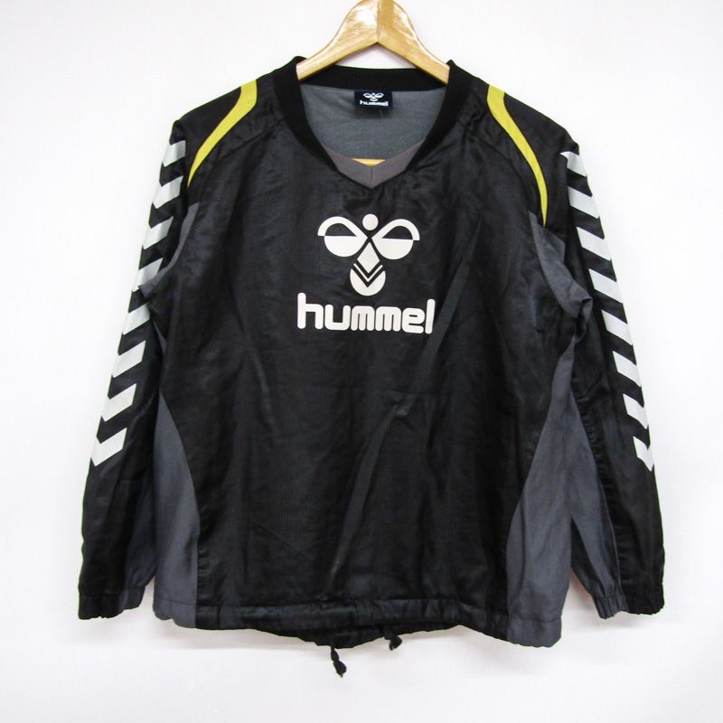 未使用hummel ピステ・ウィンドブレーカー 黒150