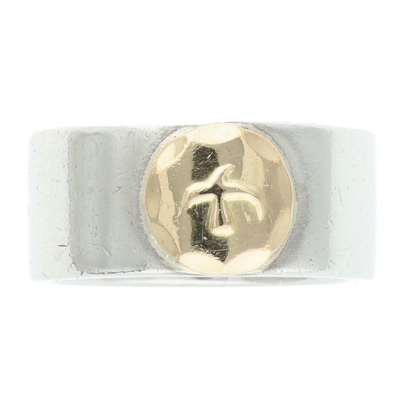 ゴローズ 平打ち リング メンズ 7号